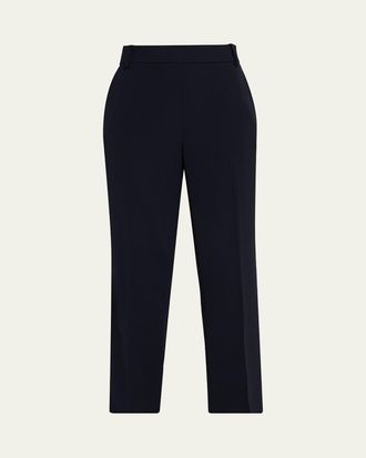Vince Mid-Rise Tapered Pull-On Pants