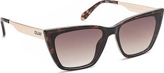 Quay Call The Shots Remixed Fashion Sunglasses Neutral Tort/Brown, Acetate/Metal Frames