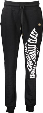Cavalli Grafische Print Katoenen Sweaterbroek