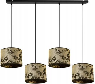 OEM L&aacute;mpara Colgante, L&aacute;mpara De Techo, Pantalla, Patr&oacute;n Dorado