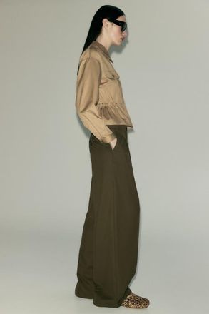 H&M Leather Loafers in Beige/faux Leopard at Nordstrom, Size 10