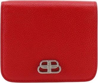 Balenciaga Tweedehands leren portemonnees - Dames - Vintage Accessoires - Rood - ONE Size - Leer - Vintage