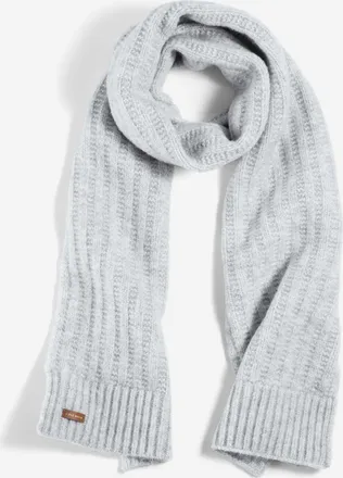 Cole Haan Womens Ladder Stitch Scarf - Grey