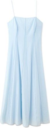 Mango Miel Strapless A-Line Dress in Sky Blue at Nordstrom, Size 10