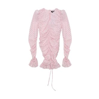 Rotate Rotate Birger Christensen - Torana Jurk - Dames - Jurken - Roze - Maat: M Zijde