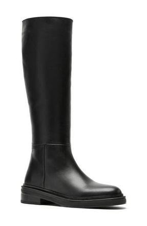 La Canadienne Lya City Dry Waterproof Leather Knee High Boot in Black at Nordstrom Rack, Size 7