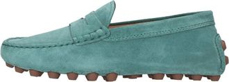 Tod's Gommino Bubble Loafer - Dames - Loafers - Groen - 35 EU - Leer - Schoenen