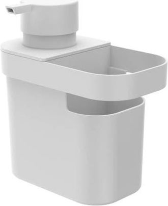 Ou Durable Kitchen Soap Dispenser Organizer with Sponge and Dish Brush Holder, 22 oz in White at Nordstrom