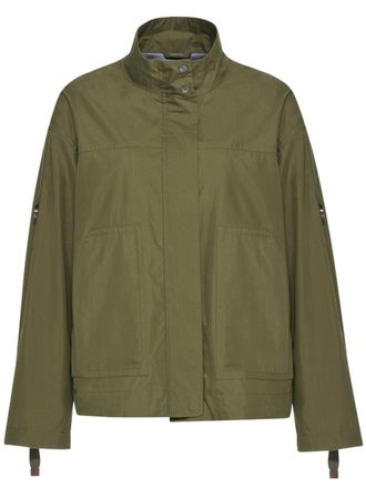 Geox Naileen Cropped High Stand Collar Jacket