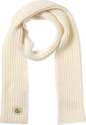 Gucci GG Wool & Cashmere-Blend Scarf
