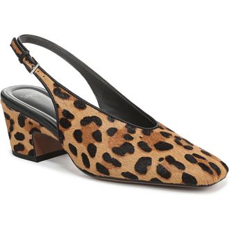 Franco Sarto Sutton Slingback Pump in Camel Multi at Nordstrom Rack, Size 5.5
