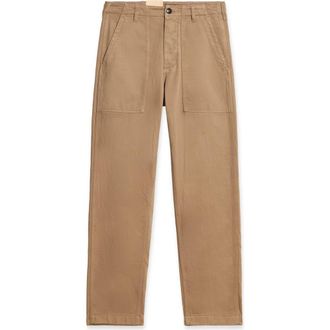 Fortela Newfatigue Cotton Fatigue Trousers in Camel at Nordstrom, Size 36 Eu