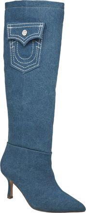 True Religion Womens Tall Denim Boot