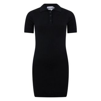 Moschino Short Polo Dress - female - Moschino - Short Dresses - Black - XS - Dresses