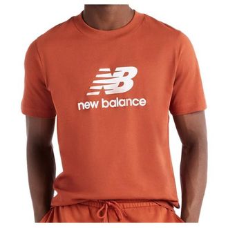 New Balance Sport Essentials Logo T-Shirt T-Shirt f&uuml;r Herren | rot