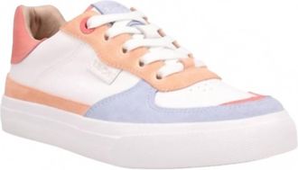 Taos Womens Pop Soul Sneaker In Peach/coral Multi