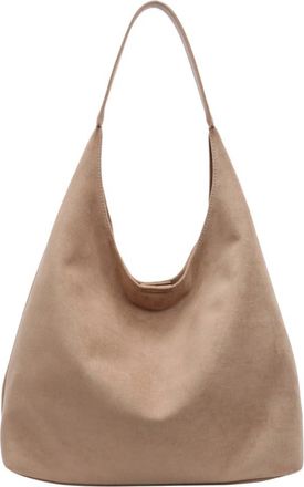 Generic Fiorky Suede Bag for Women Leather Crossbody Bag for Ladies, Suede Shoulder Bag Large Capacity Tote Bag Trendy Retro Handbag with Pocket Hobo Bag for 