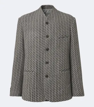 Giorgio Armani Cashmere and wool-blend blazer