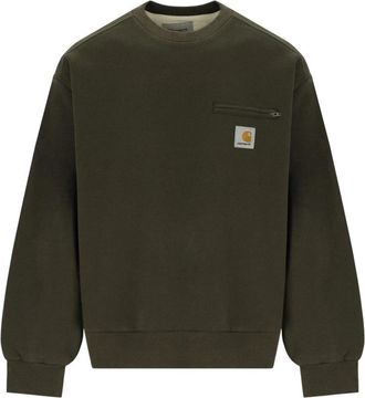 Carhartt Work in Progress Detroit Sweatshirt - Heren - Sweatshirts - Groen - XL - Katoen - Hoodies & sweatvesten