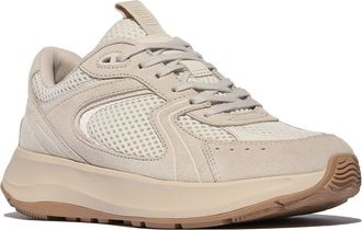 FitFlop F-Mode Flow Platform Sneaker in Stone Beige/Paris Beige at Nordstrom Rack, Size 7.5