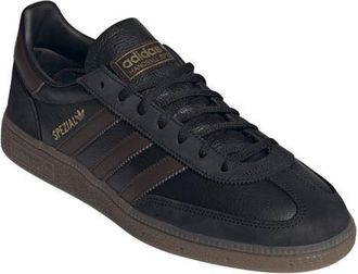 adidas Gender Inclusive Handball Spezial Sneaker in Core Black/Dark Brown/Gum5 at Nordstrom, Size 8.5 Womens