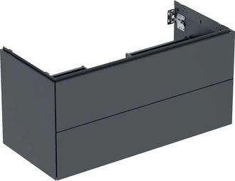 Keramag Geberit One Mueble Bajo Lavabo, 2 Cajones, 103.6x50.4x47cm