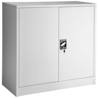 TecTake Filing Cabinet in Grey