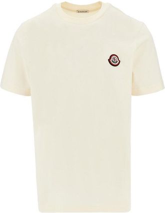Moncler Tricolour logo patch T-shirt Man XL