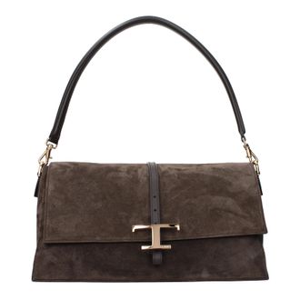Tod's Tods Schoudertassen Mosch Woman Bruine Kiel