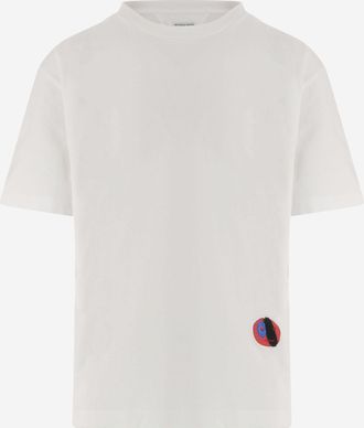 Bottega Veneta Mens T-Shirt Cotton White T-Shirts And Polos