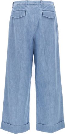 Valentino Garavani Mens Blue Cotton Jeans Denim Clothing