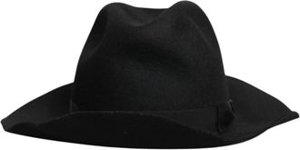 Dolce & Gabbana Trilby Fedora Hoed - Dames - Hoeden - Zwart - ONE Size - Accessoires