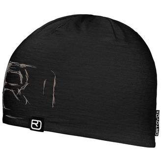 Ortovox 120 Tec Logo Beanie Mütze - Unisex | schwarz
