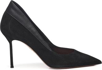 Aquazzura Suede Glove Pumps