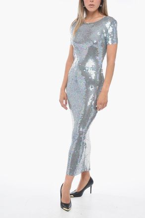 Maison Margiela Vestito Lungo in Paillettes Maison Margiela