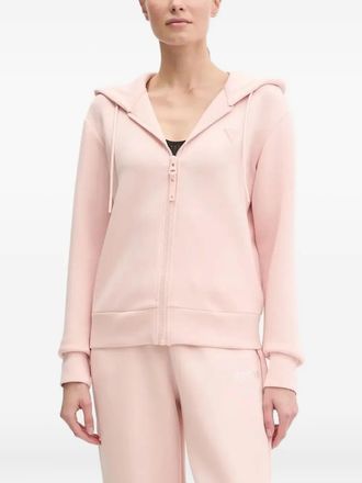 Guess Co zip-up hoodie - Pink