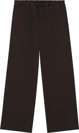 BOSS Wide-Leg Trousers with Relaxed Fit and Drawstring Waistband