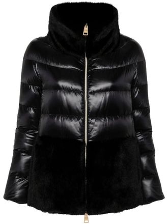Herno Black Quilted Jacket