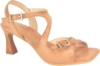 Hispanitas Schoenen, Dames, Bruin, 38 EU, High Heel Sandalen