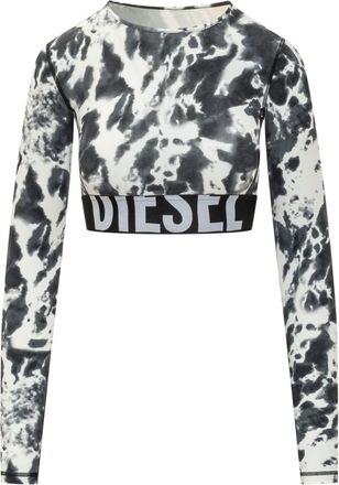 Diesel Black Crew Neck Top