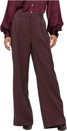 Amaya Amsterdam Adeline Pants - Dames - Broeken - Bruin - Maat: S Zijde