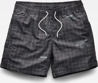 G-Star Zwemshort Dirik Graphic Paper All-Over - Meerkleurig - Heren