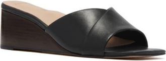 FRANKiE4 Carmen Wedge Slide Sandal in Black at Nordstrom, Size 8.5