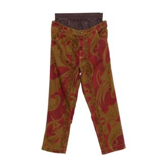 Vivienne Westwood Builder Jeans - Heren - Straight fit broeken - Veelkleurig - W33 - Katoen - Broeken
