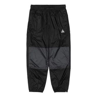 Nike Mens Nike Brand Logo Printing Splicing Design Sports Pants/Trousers/Joggers Black DB1135-010