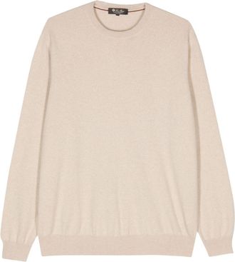 Loro Piana knitted cashmere jumper - men - Cashmere - 48 - Neutrals