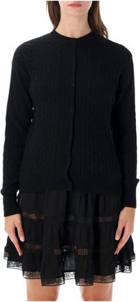 Gimaguas Rina Cardigan - Dames - Vesten - Zwart - S - Wol - Truien & Vesten