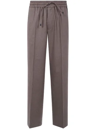 Dr&ocirc;le de Monsieur Pants Elastic Waist Flannel