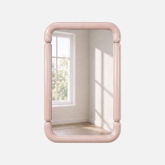 Sweeek Espejo Rectangular De Madera, 106cm