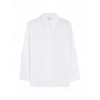 Aspesi Shirts, female, White, Size: XS Poplin Cotton Shirt